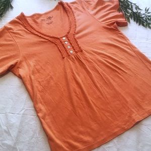 Jane Ashley Scoop Neck Top